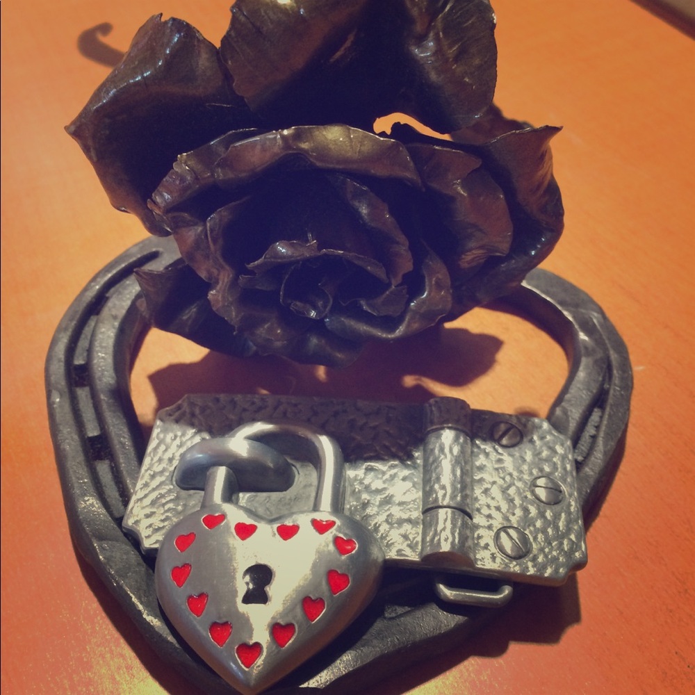 Heart Lock Belt Buckle